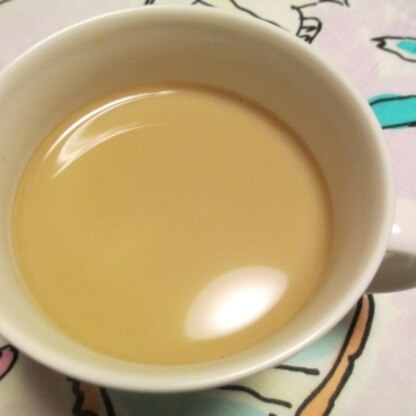 練乳大好きです❤
麦茶にも練乳って合うんですね☆シナモンの風味もとっても良かったです。美味しくいただきました。ご馳走様でした。